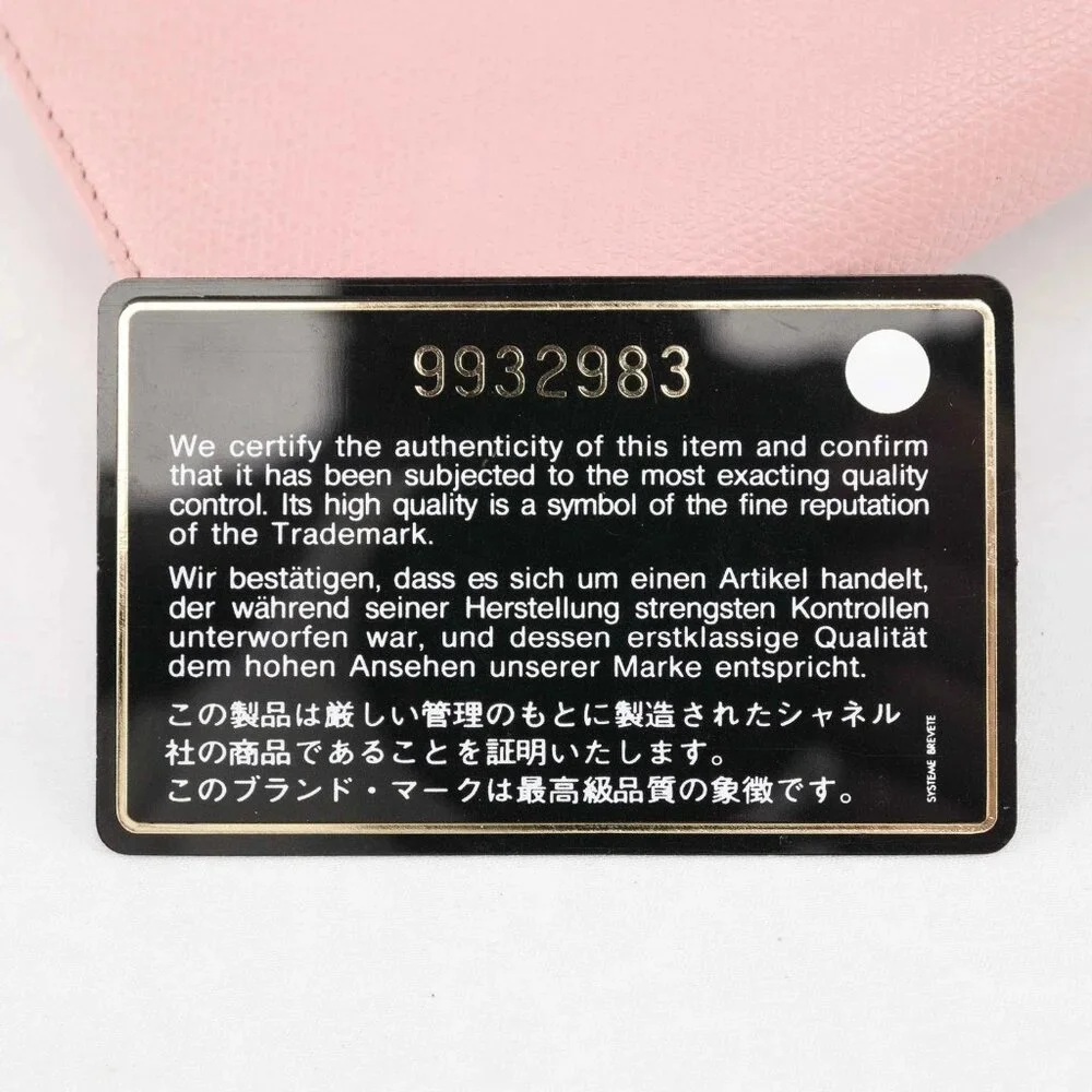 ❤️Chanel Classic Flap Long Wallet in Pink Caviar Leather❤️ - Picture 15 of 16